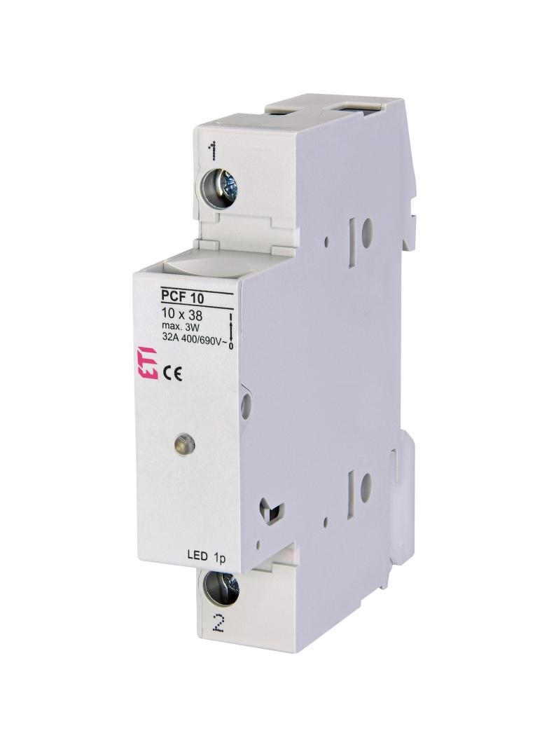 Rozłącznik bezpiecznikowy PCF 10 1P LED 002550011 ETI