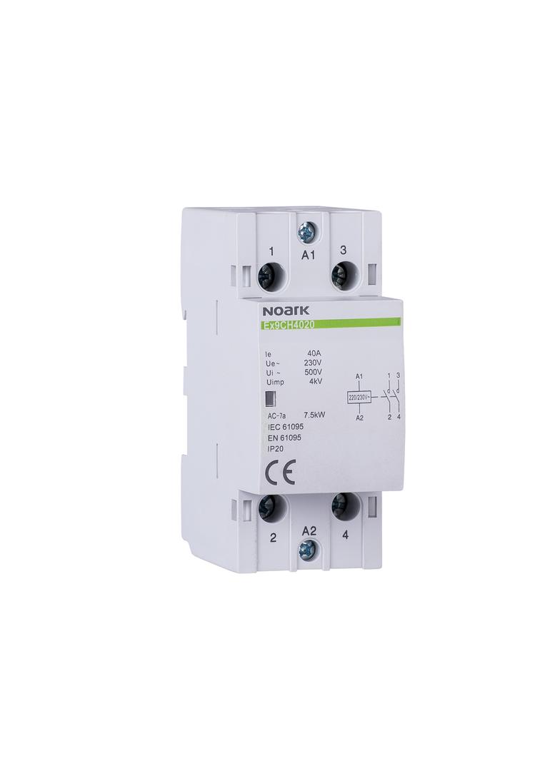 Ex9CH63 20 24V 50/60Hz Stycznik instalacyjny 63A 24V 2NO 102422 NOARK