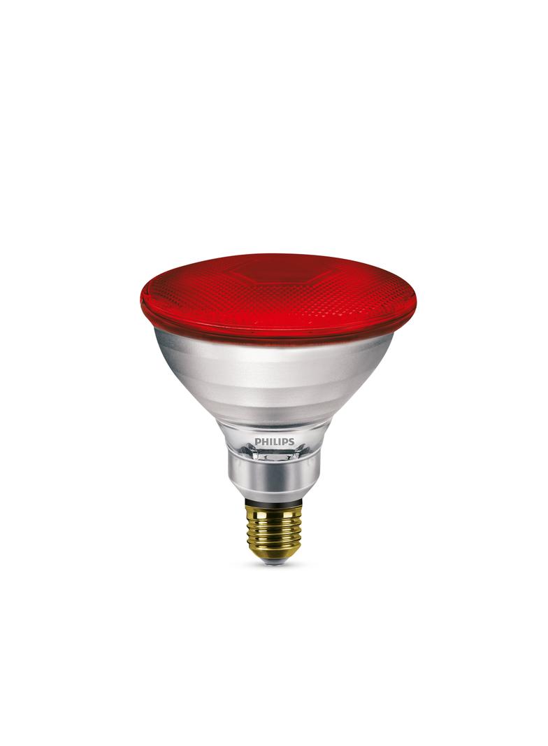 Promiennik podczerwienie E27 100W 121mm InfraRed PAR-38IR czerwowny 9,23801E+11 PHILIPS