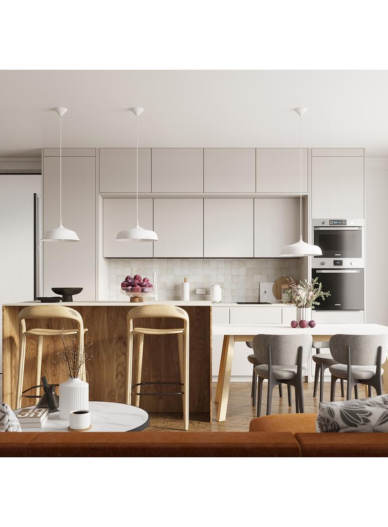 Lampa wisząca FRIKA biała