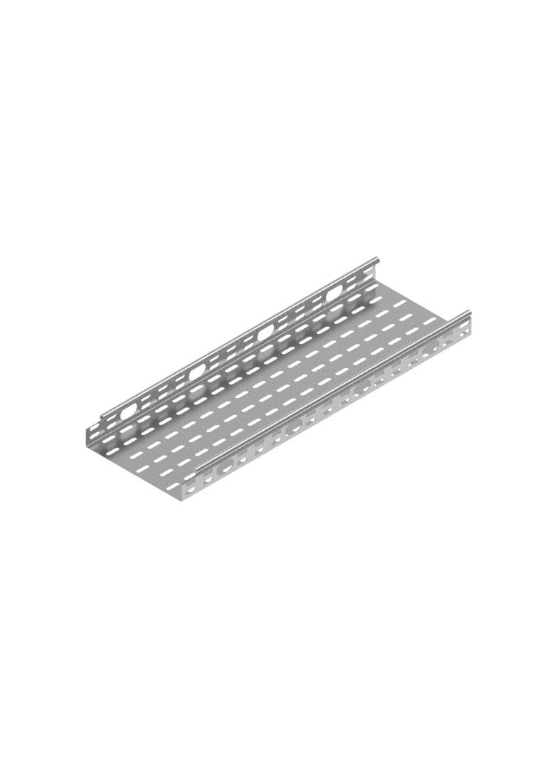 Korytko kablowe 200x42mm Grubość 1,00 mm 3mb KOJ200H42/3 141420 BAKS