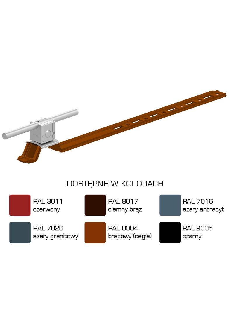 AN-21EM/LA/-N Uchwyt dachówkowy - uniwersalny EasyM