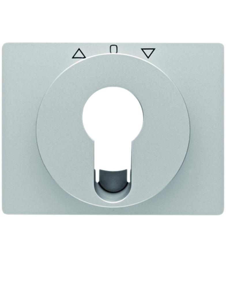 BERKER K.5 Płytka czołowa do łącznika żaluzjowego obrot. na klucz aluminium 15047103 HAGER