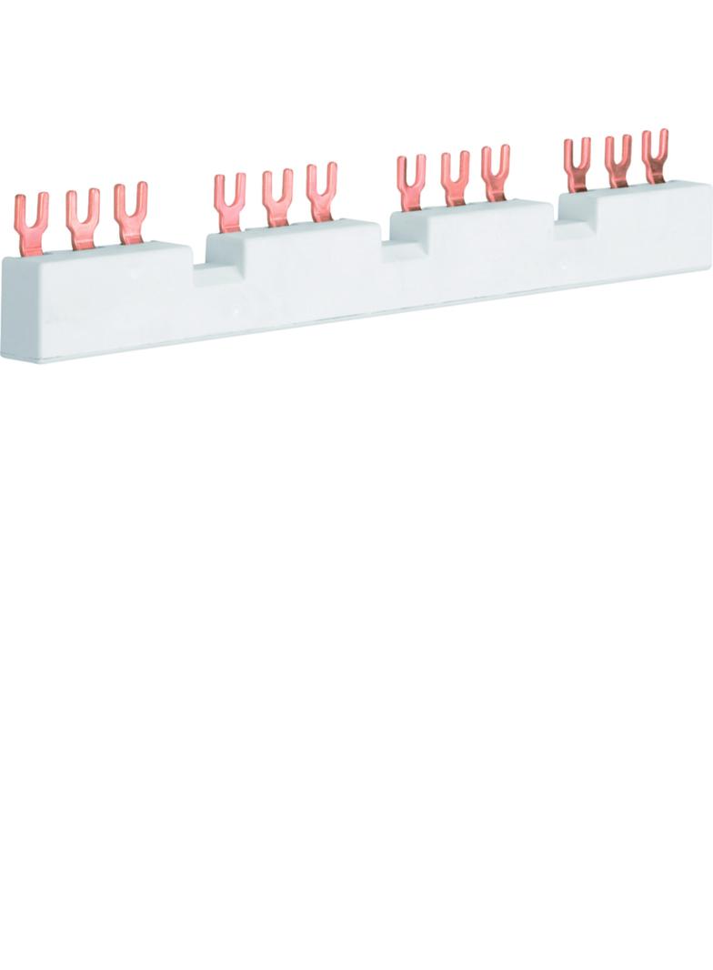 Szyna fazowa 3P 10mm2 do 4 wyłączników silnikowych MM5xxN POLO KD304M HAGER