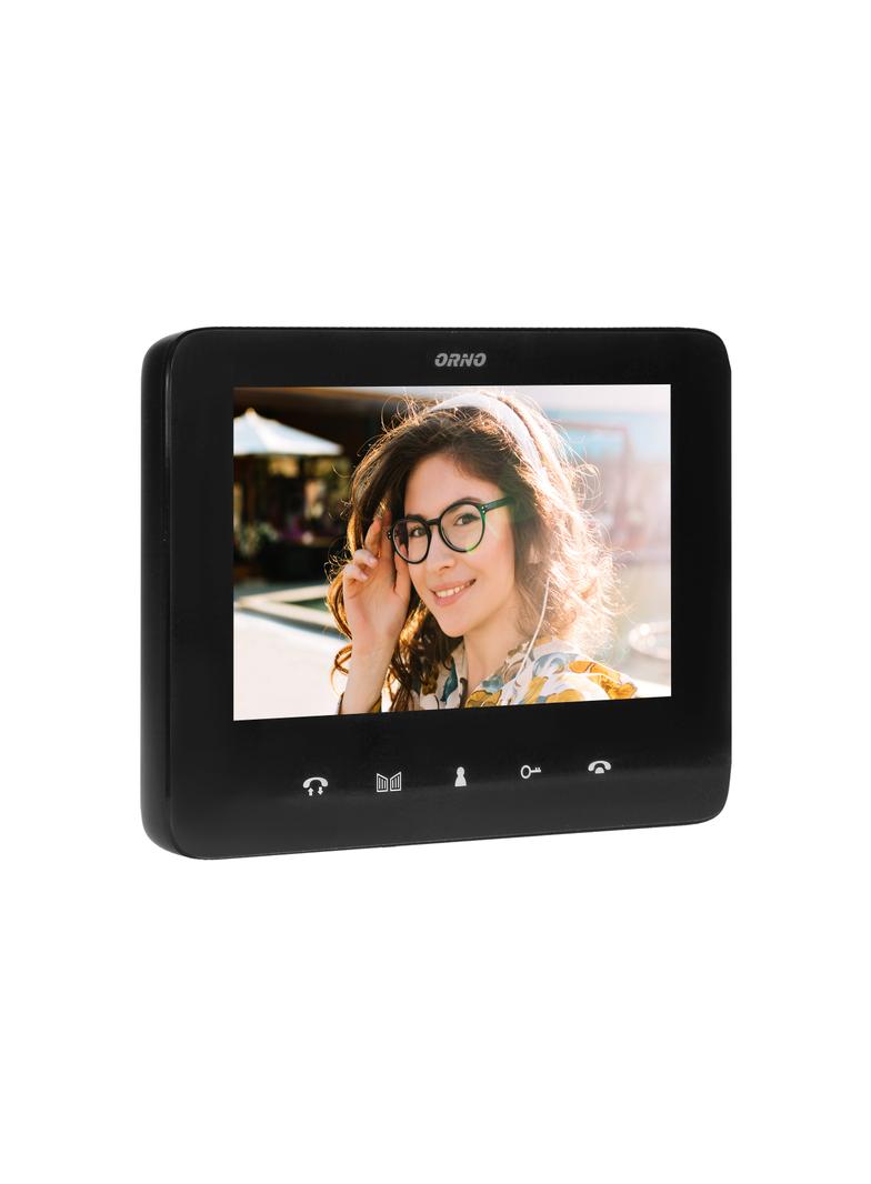 Zestaw wideodomofonowy bezsłuchawkowy kolor LCD 7" z czytnikiem breloków zbliżeniowych interkom OR-V