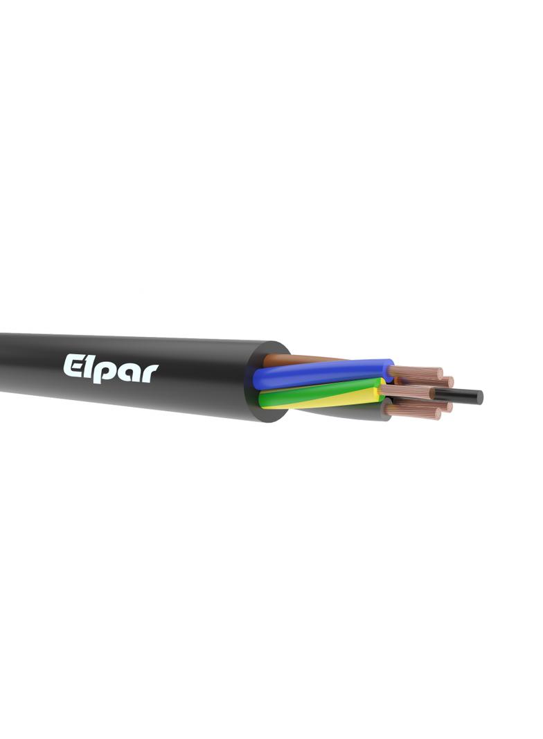 Przewód warsztatowy H05RR-F (OW) żo 5x1,5mm2 300/500V gumowy /100m/ ELPAR