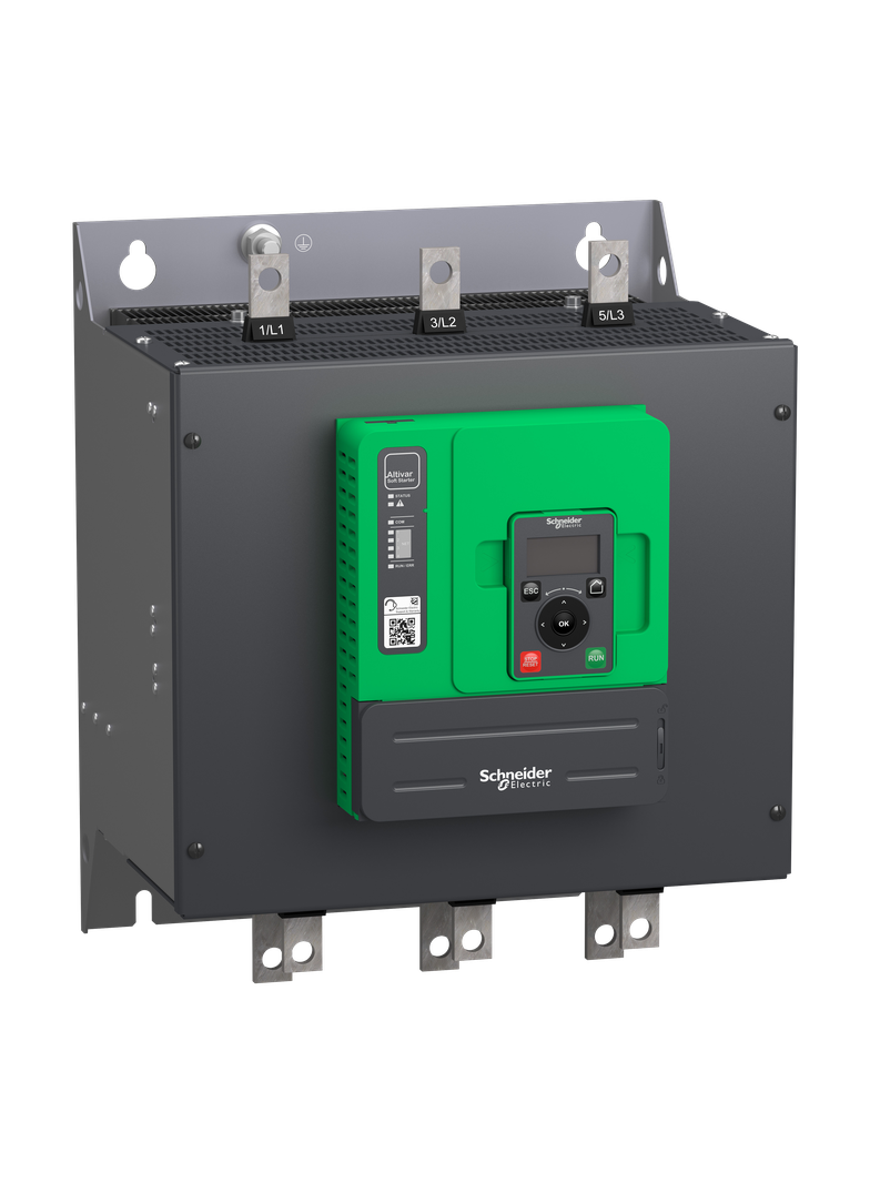 Układ łagodnego rozruchu, Altivar ATS480, 210A IP00 , 3x 208 ... 690V AC, napięcie sterowania 110 ..