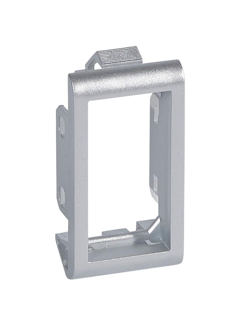 MOSAIC UCHWYT DO WĄSKICH ŚCIANEK - 1 MODUŁ ALUMINIUM DO NR. REF. 0800 10, Legrand