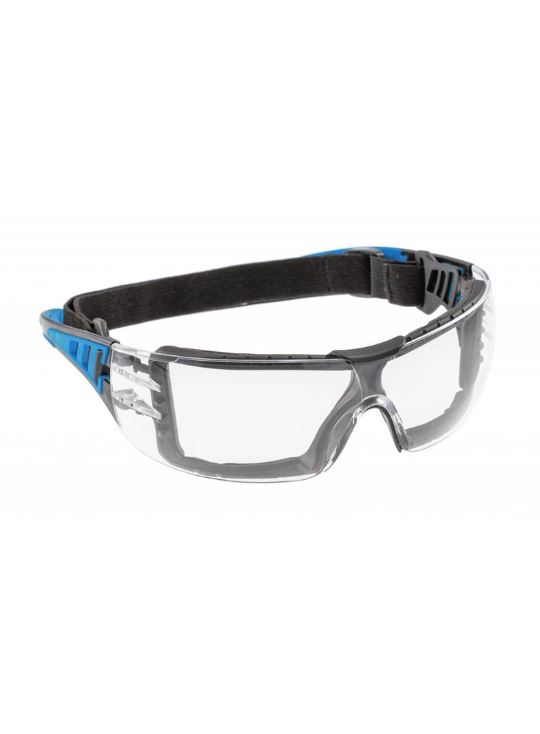 LOTZEN okulary ochronne bezbarwne/niebieskie uni