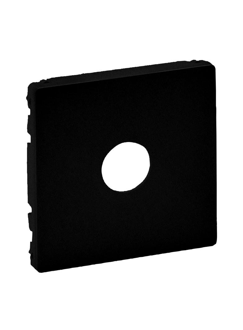 VALENA LIFE - PLAKIETKA DO GNIAZDA TV CZARNA