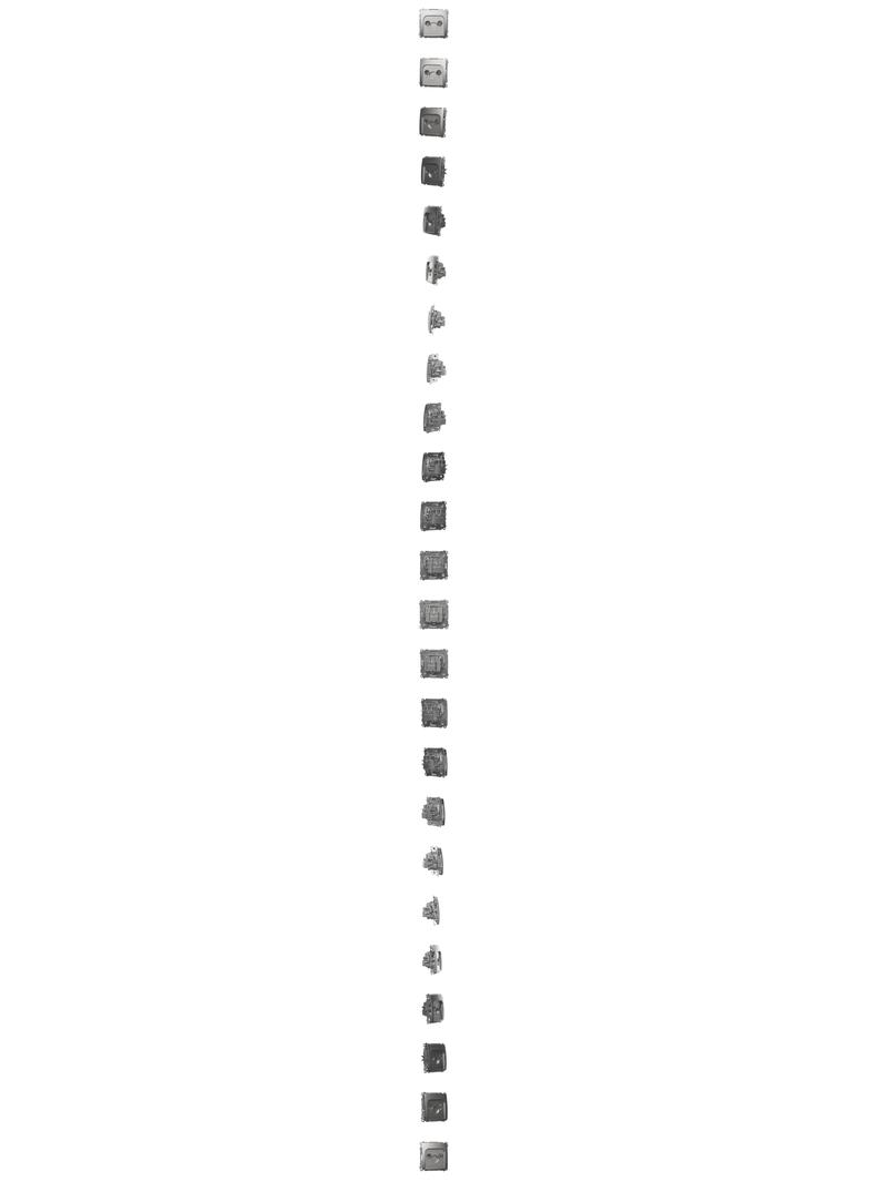 Simon Basic Gniazdo antenowe R-TV przelotowe 10 dB 1x wejście: 5–862 MHz satynowy