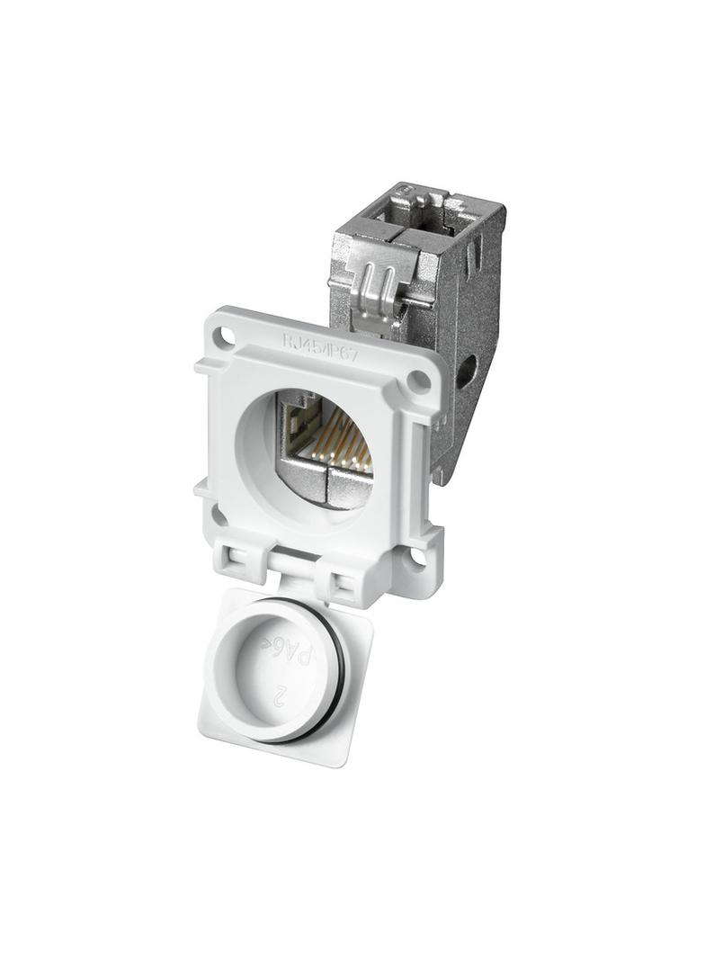 IE-XM-6U-RJ45/RJ45-IP67 Złącze wtykowe sieciowe modułowe WEIDMULLER