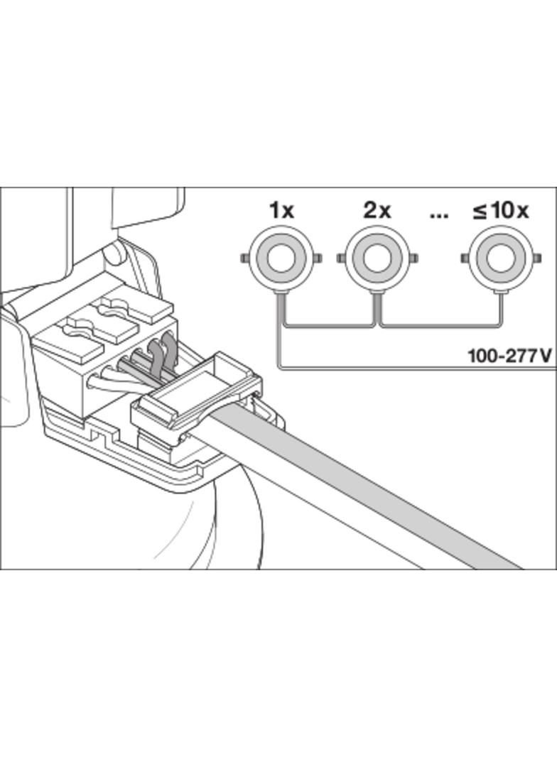 Oprawa DOWNLIGHT COMFORT DN155 18W 3CCT 60DEG WT