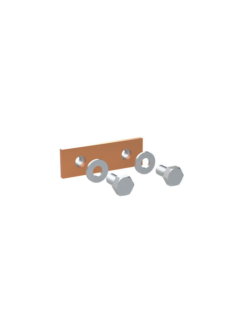 ZX1183 Łącznik Cu 30x5 1pol.