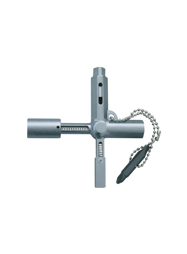 Uniwersalny klucz do szafy sterowniczej z bitem 96x96 mm