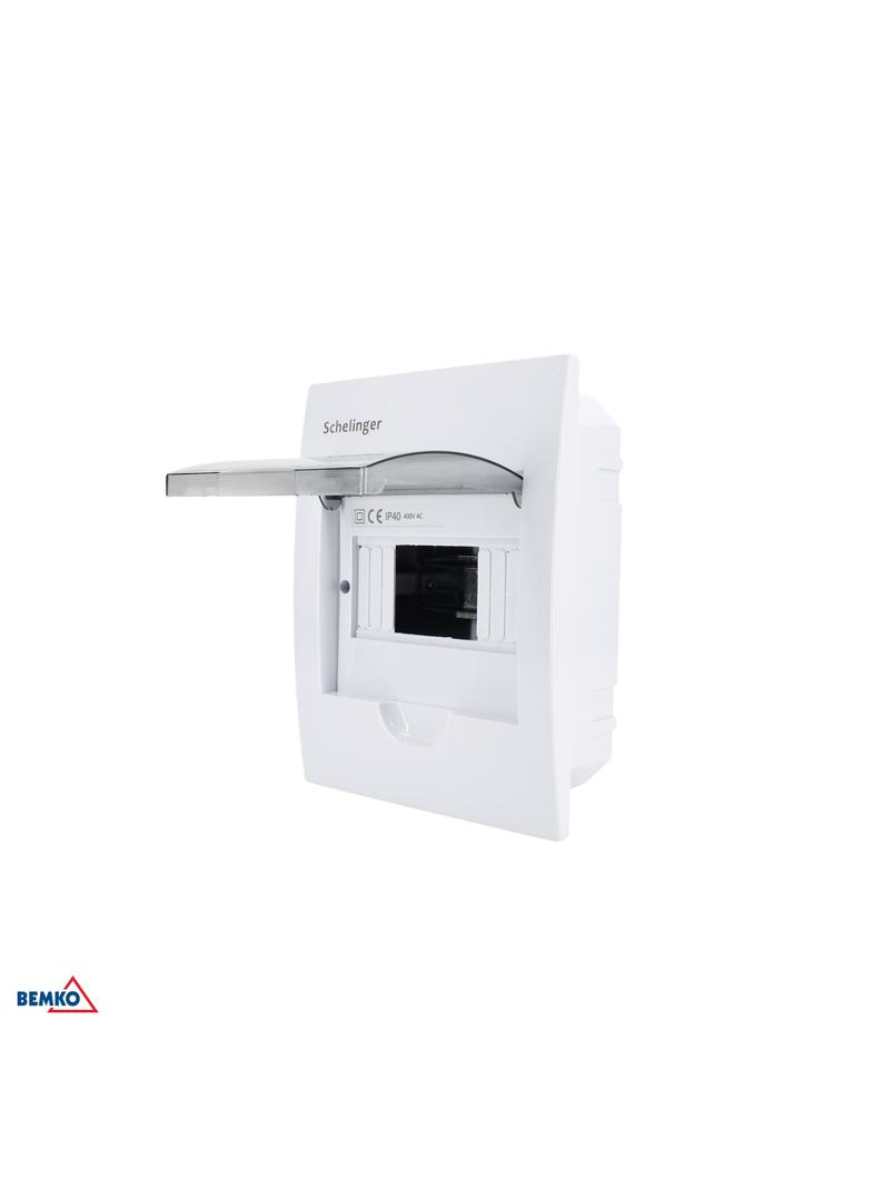 ROZDZIELNICA PODTYNKOWA IP40 ZACISKI 6N+6PE 1x6P