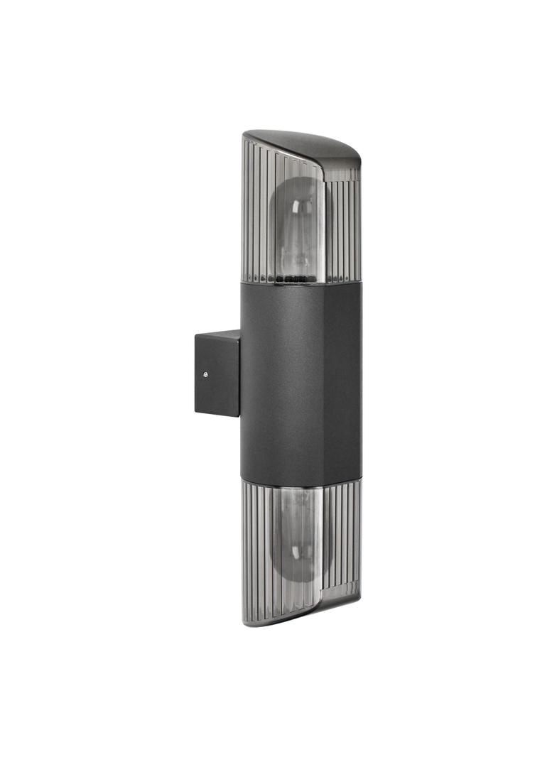 PEONIA oprawa ogrodowa hermetyczna 2xE27 max. 2x15W IP54 czarna AD-OP-6580BE27PP Orno