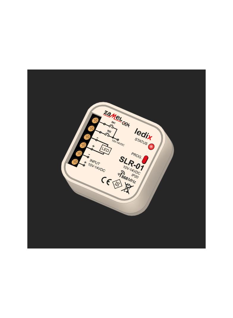 Sterownik LED jednokolorowy TYP: SLR-01