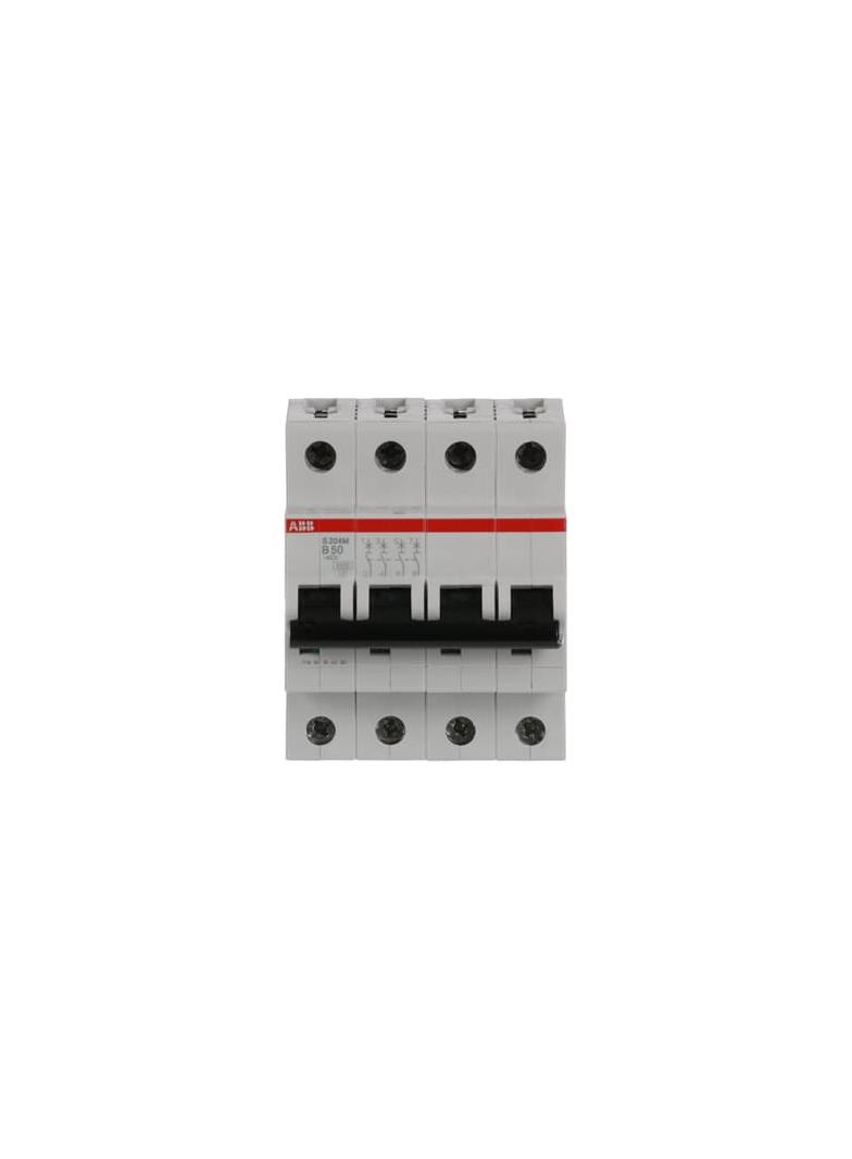 S204M-B50 Wyłącznik nadprądowy 10kA 4P B50A 2CDS274001R0505 ABB