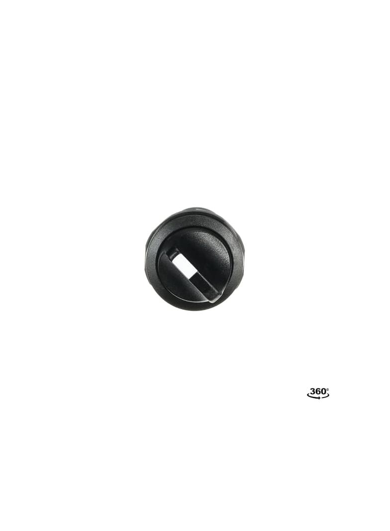 Przełącznik obrotowy 3poz.1NO1NC czarny C3SS7-10B-11