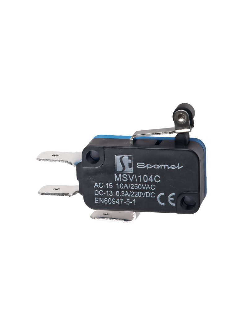 ŁĄCZNIK MINIATUROWY DŹWIGNIA Z ROLKĄ KRÓTKA MSV104C SPAMEL