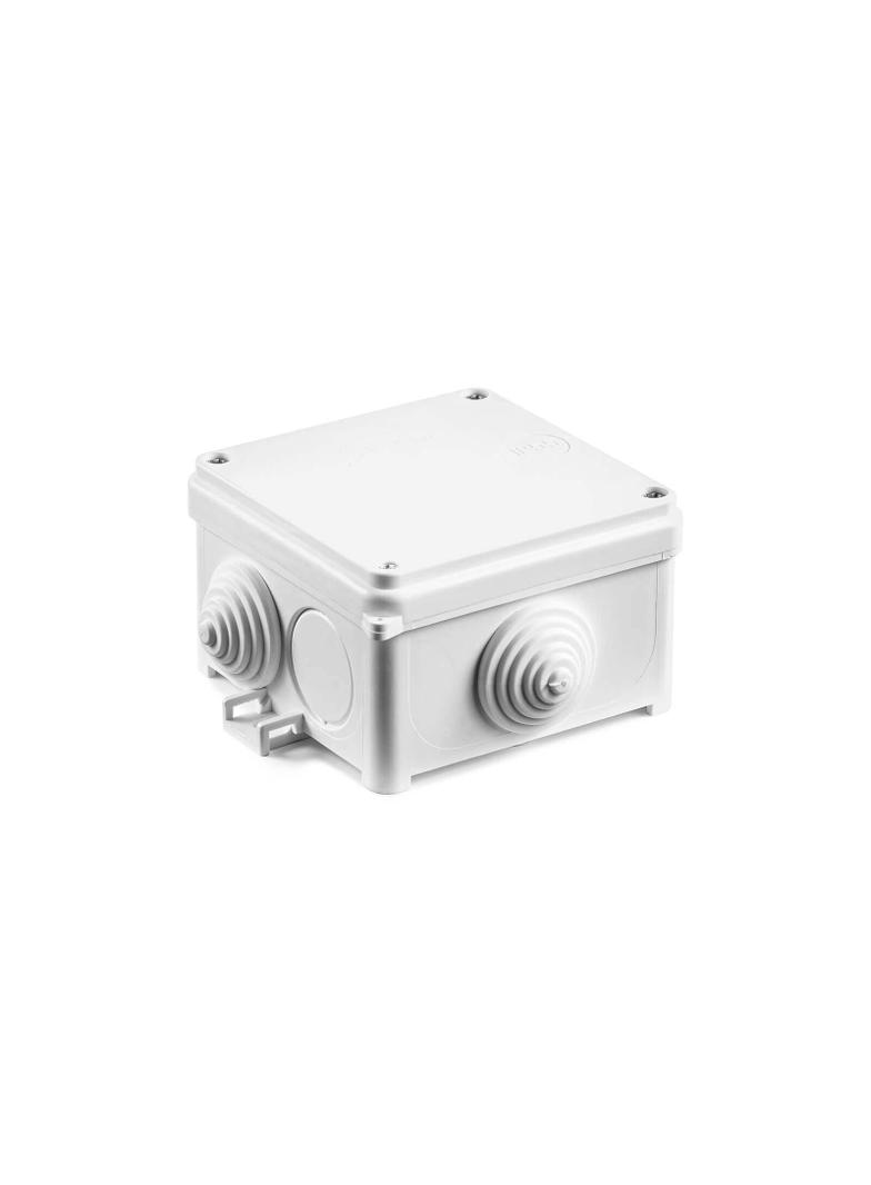 N80x80 Puszka naścienna dławnicowana 83 x 83 x 53mm biały  SIMET