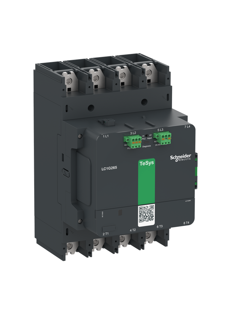 Stycznik mocy, TeSys Giga, 4 biegunowy (4NO), AC-1 =440V 440A, wersja rozszerzona, 200…500V szerokoz