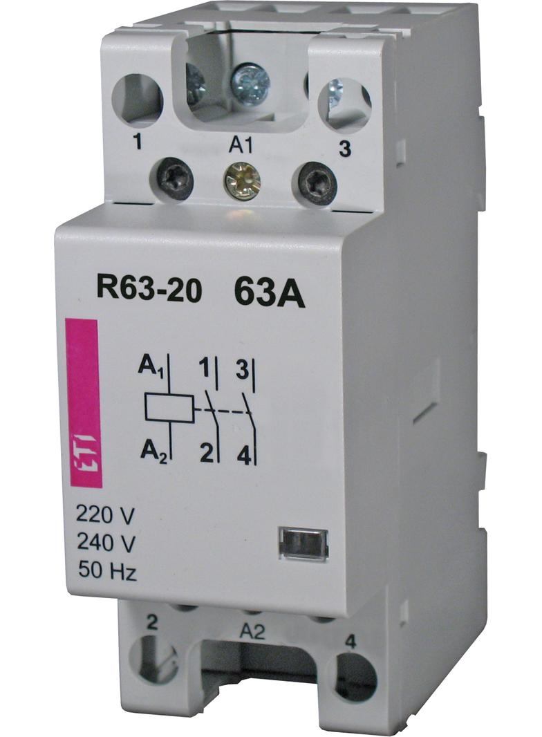 Stycznik modułowy 63A 1Z 1R 2M 2P R 63-11 24V 002463485 ETI