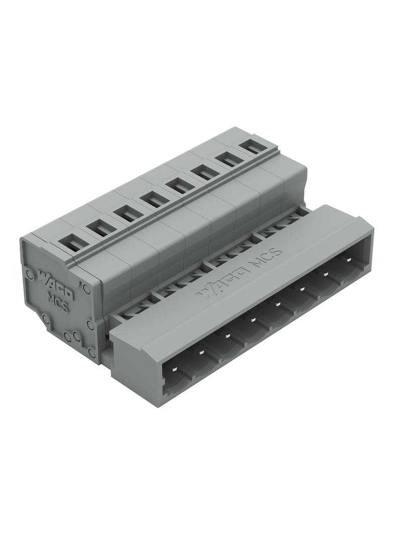 Wtyk MCS-MIDI Classic 8-biegunowy szary raster 5mm /50szt./ 231-608 WAGO