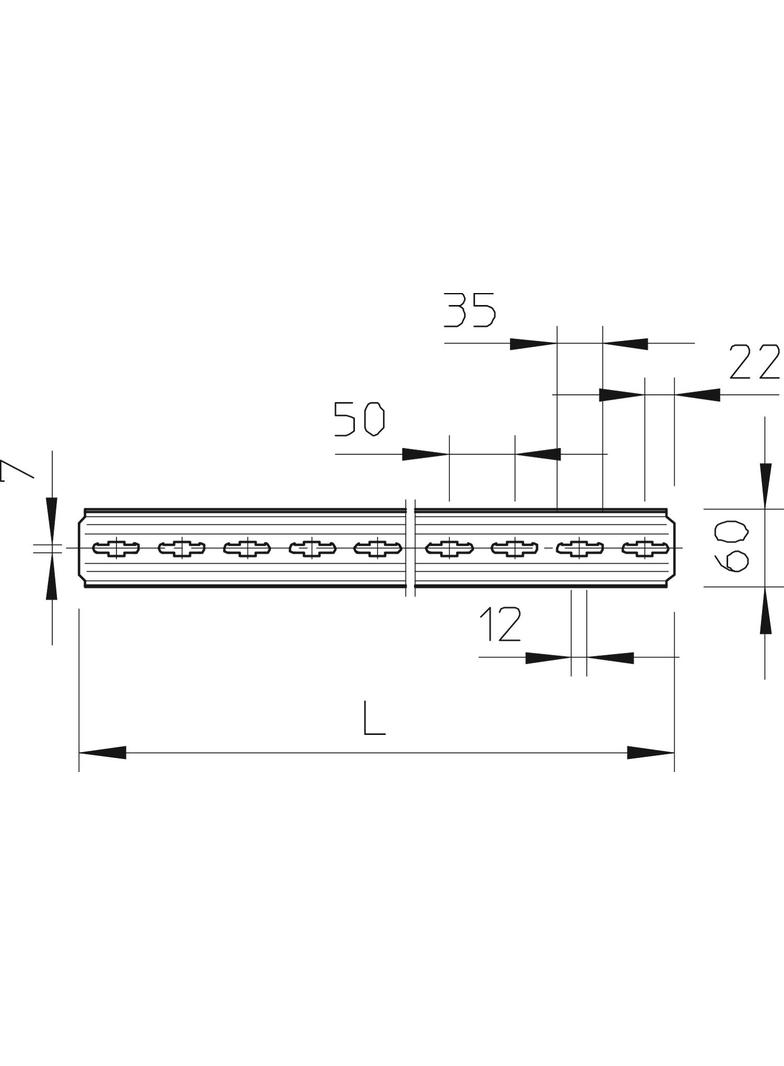 TPS/3000, PROFIL WIESZ.TPS DŁ.3000MM FS