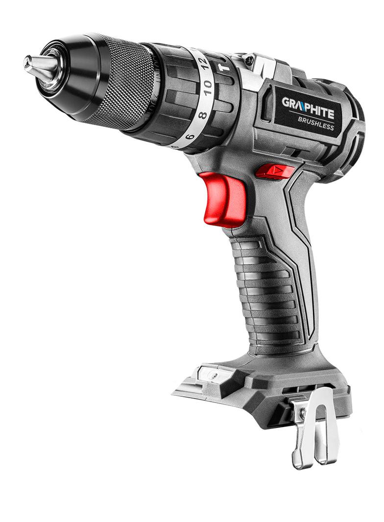 WIERTARKO-WKRĘTARKA AKUMULATOROWA BEZSZCZOTKOWA Z UDAREM ENERGY+ 18V, LI-ION, 13 MM, BEZ AKUMULATORA