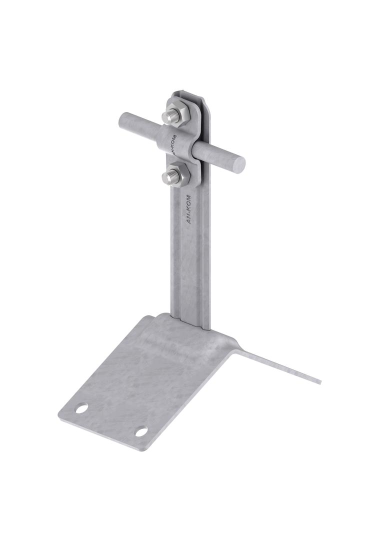 Uchwyt dachowo-szczytowy H=12 cm Z-śruba /OG/ TYP AN-11C/OG/-N