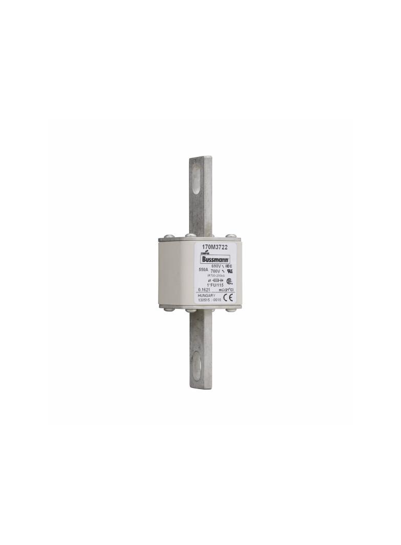 FUSE 550A 690V 1*FU/115 AR UC Wkładka szybka 550A AC 690V rozmiar 1 45x45x148 mm aR, 170M3722 EATON