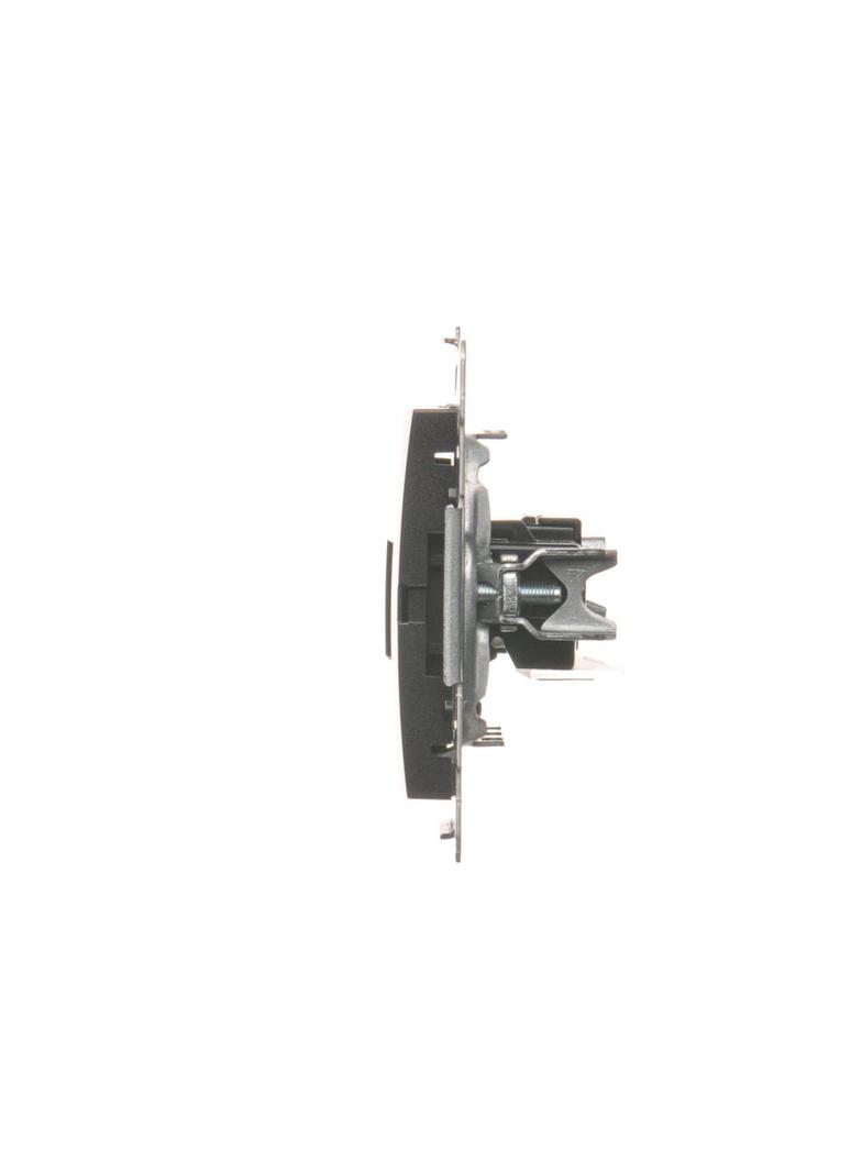 Simon 54 Gniazdo komputerowe RJ45 kategoria 5e + telefoniczne RJ12 antracyt D5T.01/48 KONTAKT