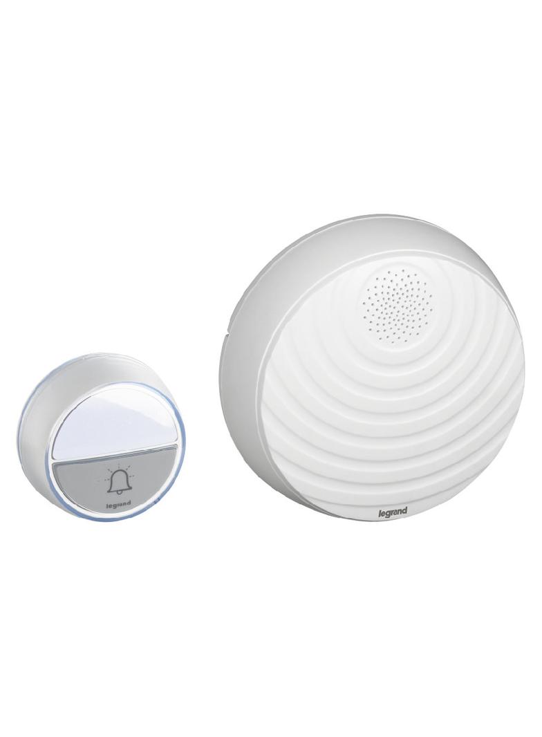 Zestaw Dzwonkowy Bezprzewodowy Comfort - Biały 094252 LEGRAND