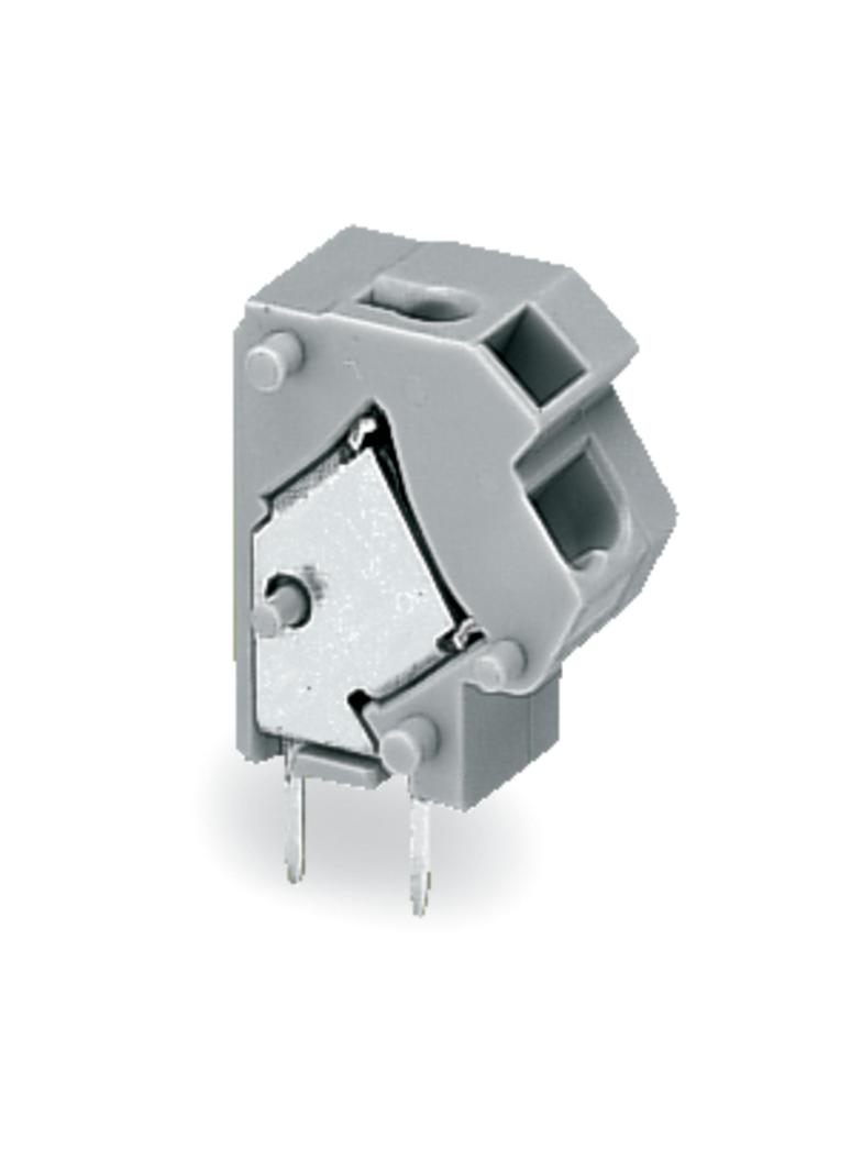 złączka do płytek drukowanych ciemnoszara raster 7,5/7,62 mm