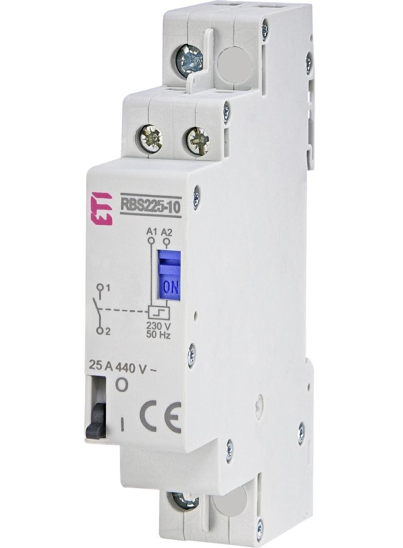 Stycznik bistabilny 25A 1P 1M RBS225-10-230V AC 002464101 ETI