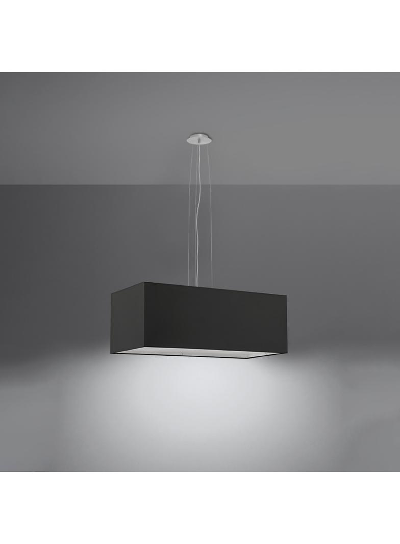 Sollux Żyrandol SANTA BIS 80 czarny SL.0780