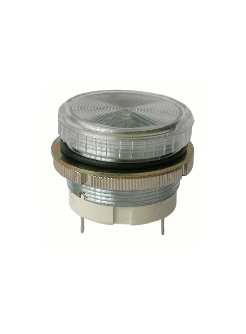 Lampka D30B 24V-230V biała