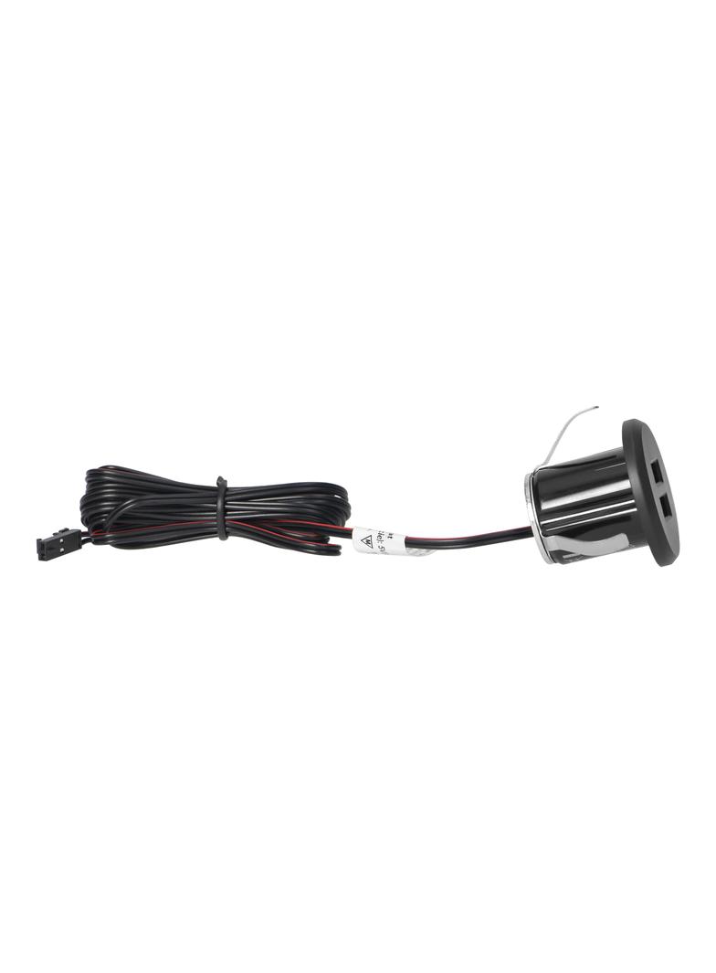 Ładowarka 2xUSB (typ A, 3,4A) wpuszczana w blat, czarna OR-GM-9019/B ORNO