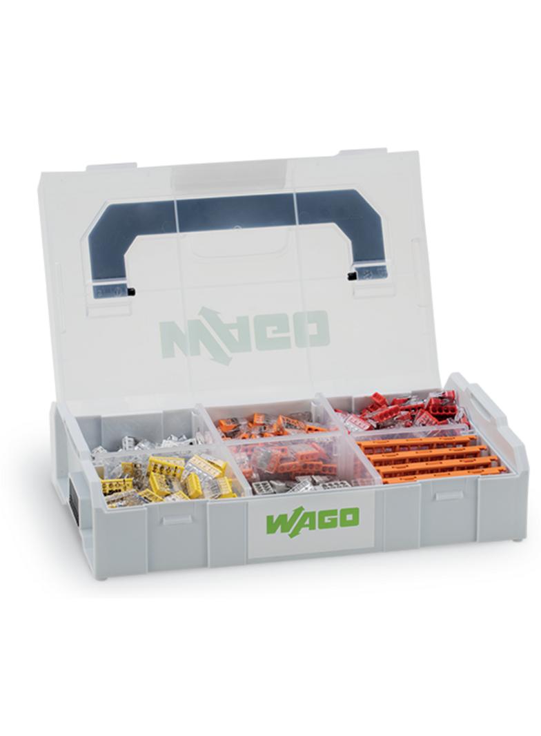 WALIZKA PROFI-SET WAGO-L-BOXX mini złączki 2273 zestaw 2 WAGO
