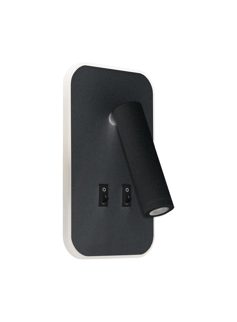 Oprawa dekoracyjna SMD LED OTELLO LED D 6W+3W BLACK