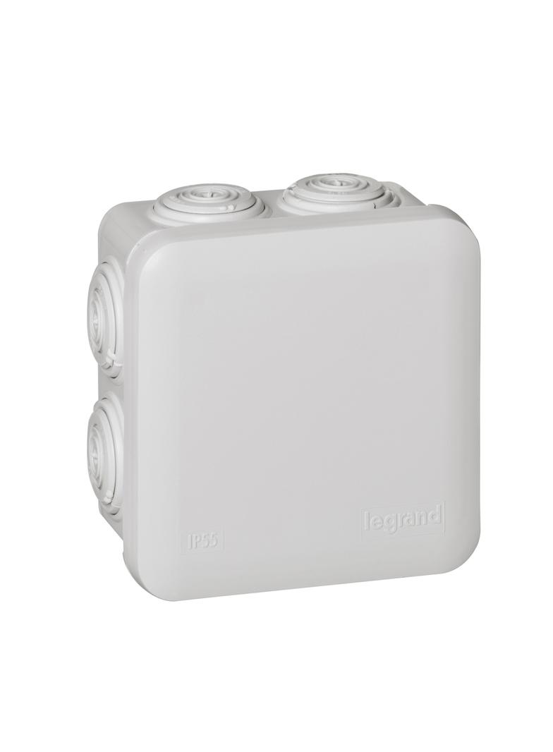 PUSZKA PLEXO 80X80X45, 7 WEJ., Legrand