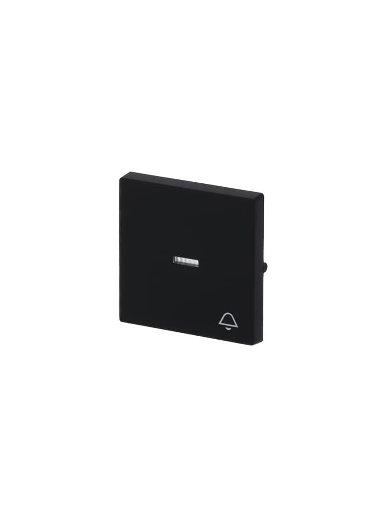 FUTURE Klawisz z symbolem „dzwonek” Do przycisku zwiernego czarny matowy