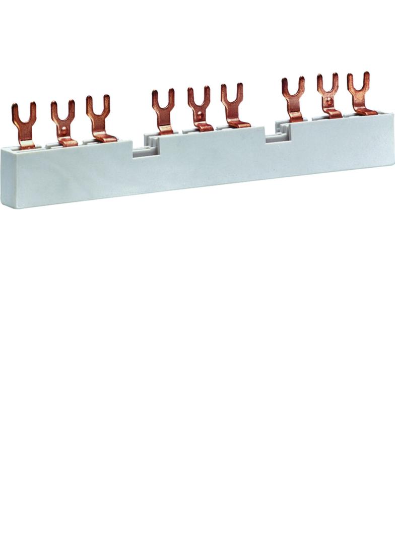 Szyna fazowa 3P 10mm2 do 3 wyłączników silnikowych MM5xxN POLO KD303M HAGER