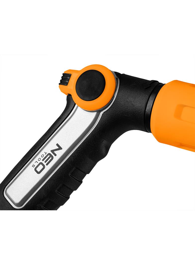 Zraszacz pistoletowy, podkręcony strumień, duży zasięg