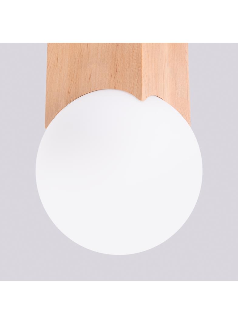 Sollux Plafon SOLIS naturalne drewno SL.1407