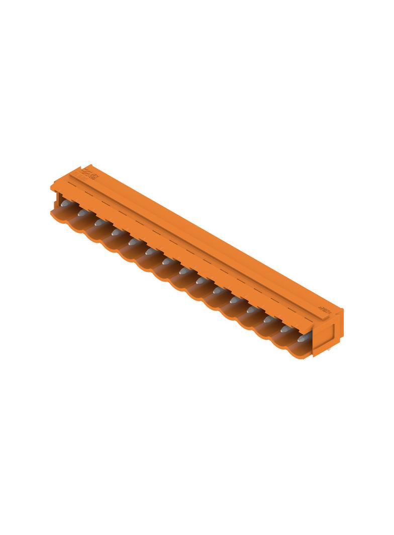 SL 5.00/15/90B 3.2SN OR BX Wtyki PCB (złącza płyty), 5.00 mm, Liczba biegunów: 15, kąt odejścia: 90° /50szt./ 1580990000 WEIDMÜLLER