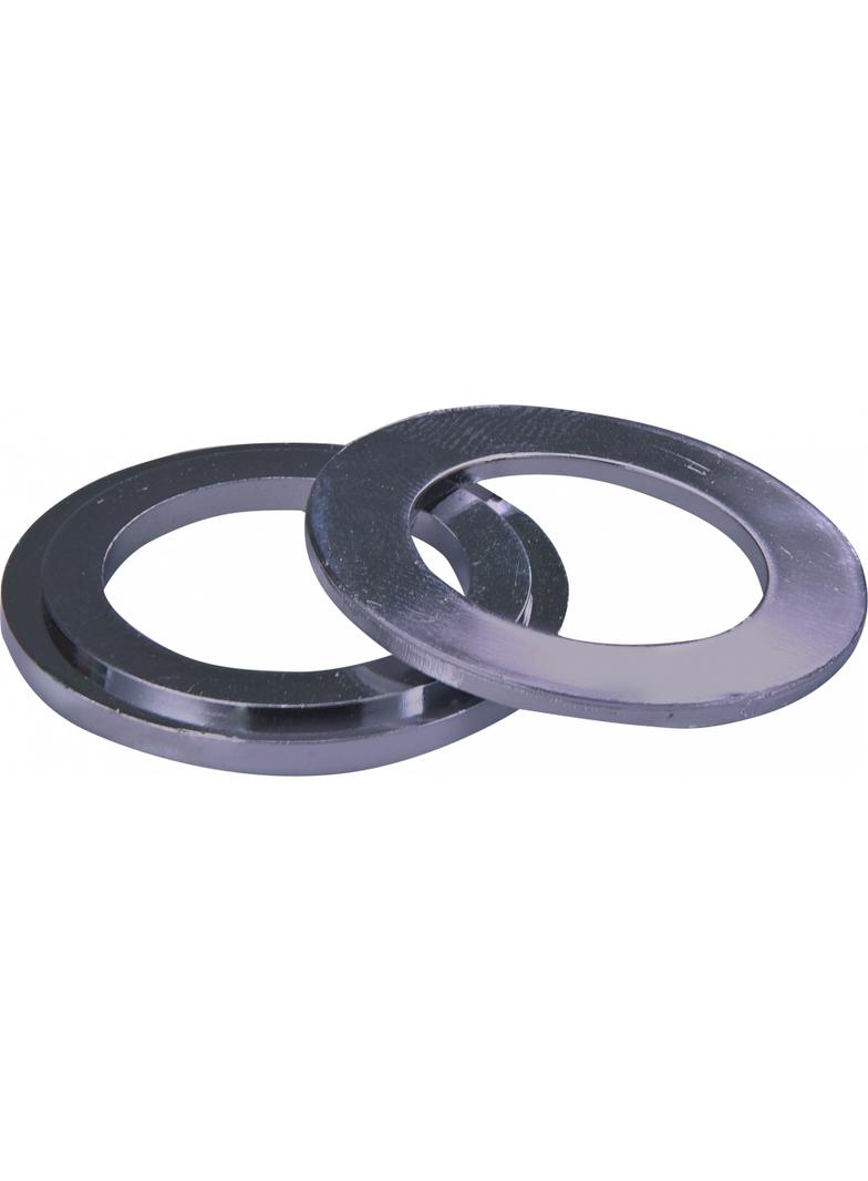 EAR-F/R-Ch - Pierścień adaptacyjny z 30 na 22mm, Chrom, Przedni