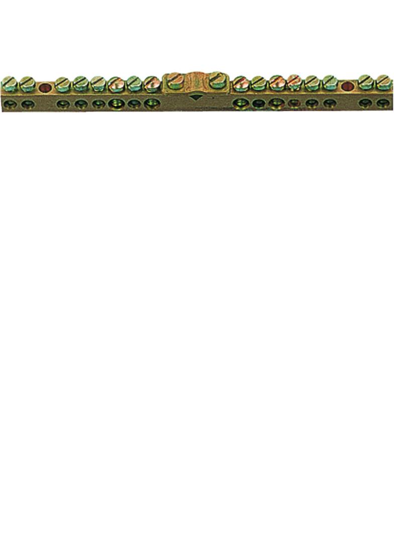 Listwa przyłączeniowa bez wspornika 1x25+8x16+8x10 mm2 K156 HAGER